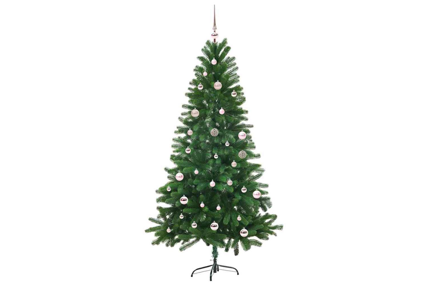 Vidaxl Christmas Tree With 150 Leds With Stand Green 150 Cm Pe-3
