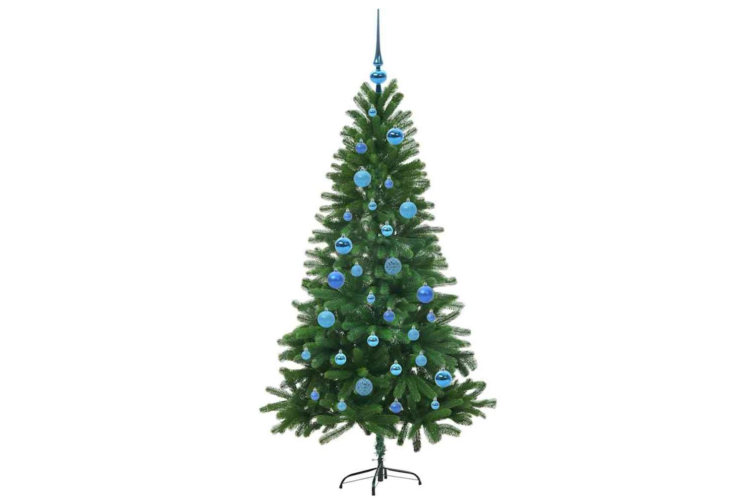 Vidaxl Christmas Tree With 150 Leds With Stand Green 150 Cm Pe-4