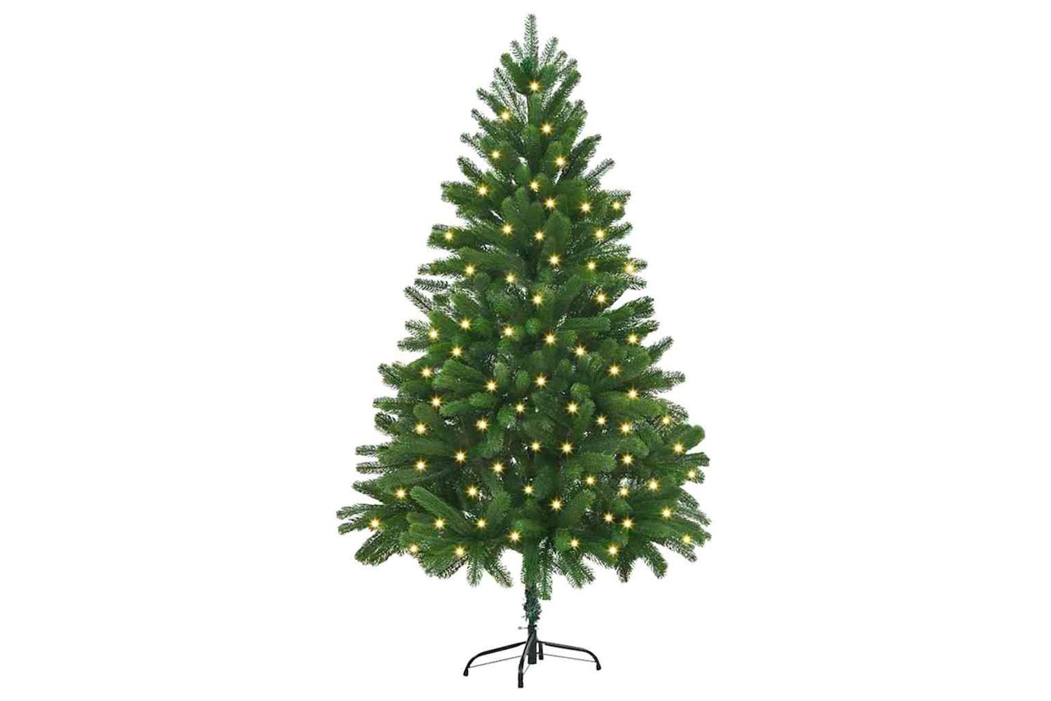 Vidaxl Christmas Tree With 300 Leds With Stand Green 180 Cm Pe