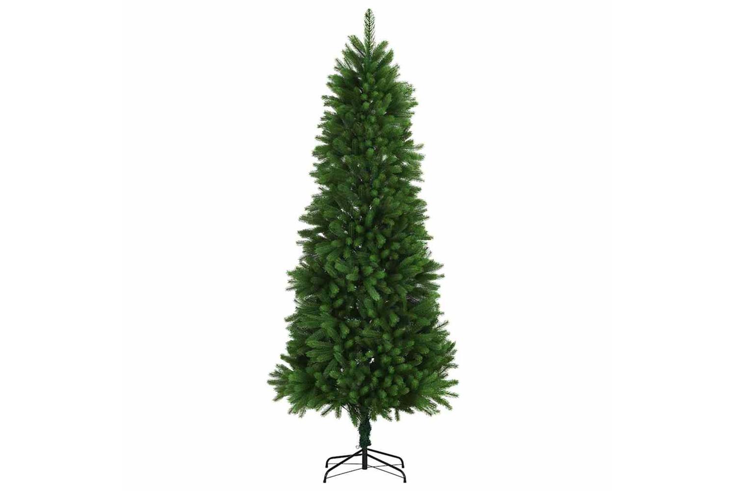 Vidaxl Christmas Tree With 300 Leds With Stand Green 240 Cm Pe-5