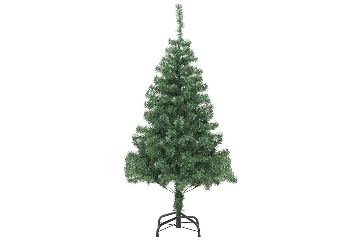 Vidaxl Christmas Tree With 300 Leds With Stand Green 180 Cm Pvc-5
