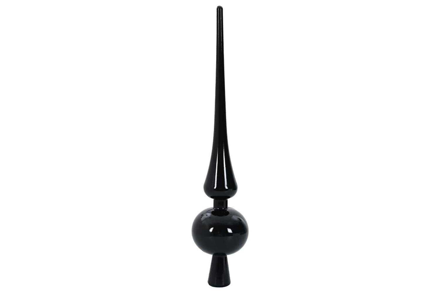Vidaxl Christmas Tree With 150 Leds With Stand Black 120 Cm Pvc-9