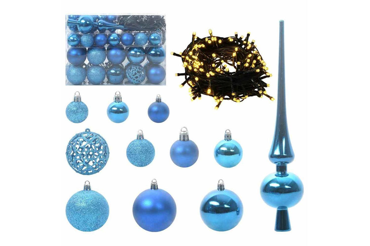 Vidaxl Christmas Tree With 150 Leds With Stand Silver 120 Cm Pet-6
