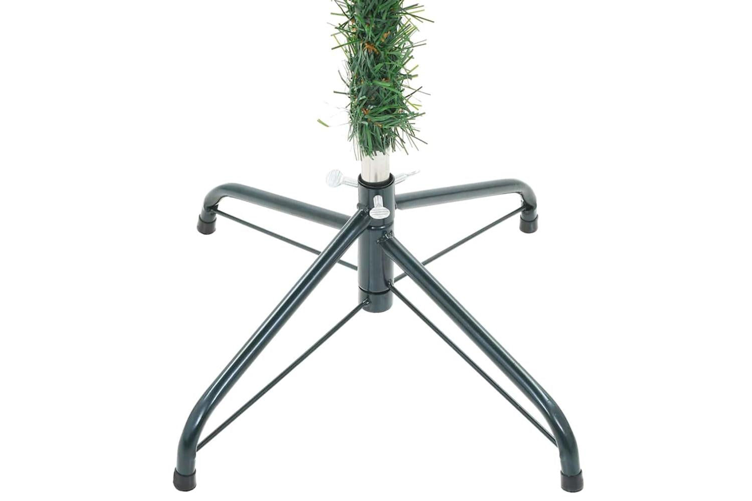 Vidaxl Artificial Christmas Tree With Stand Green 180 Cm Pvc And Steel-8