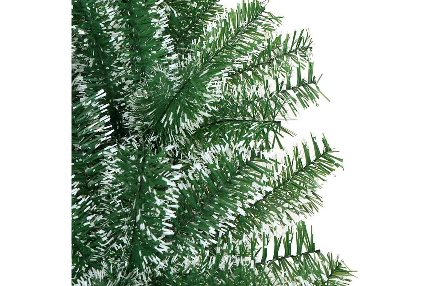 Vidaxl Artificial Christmas Tree Snow Flocked With Led Light 240 Cm-10