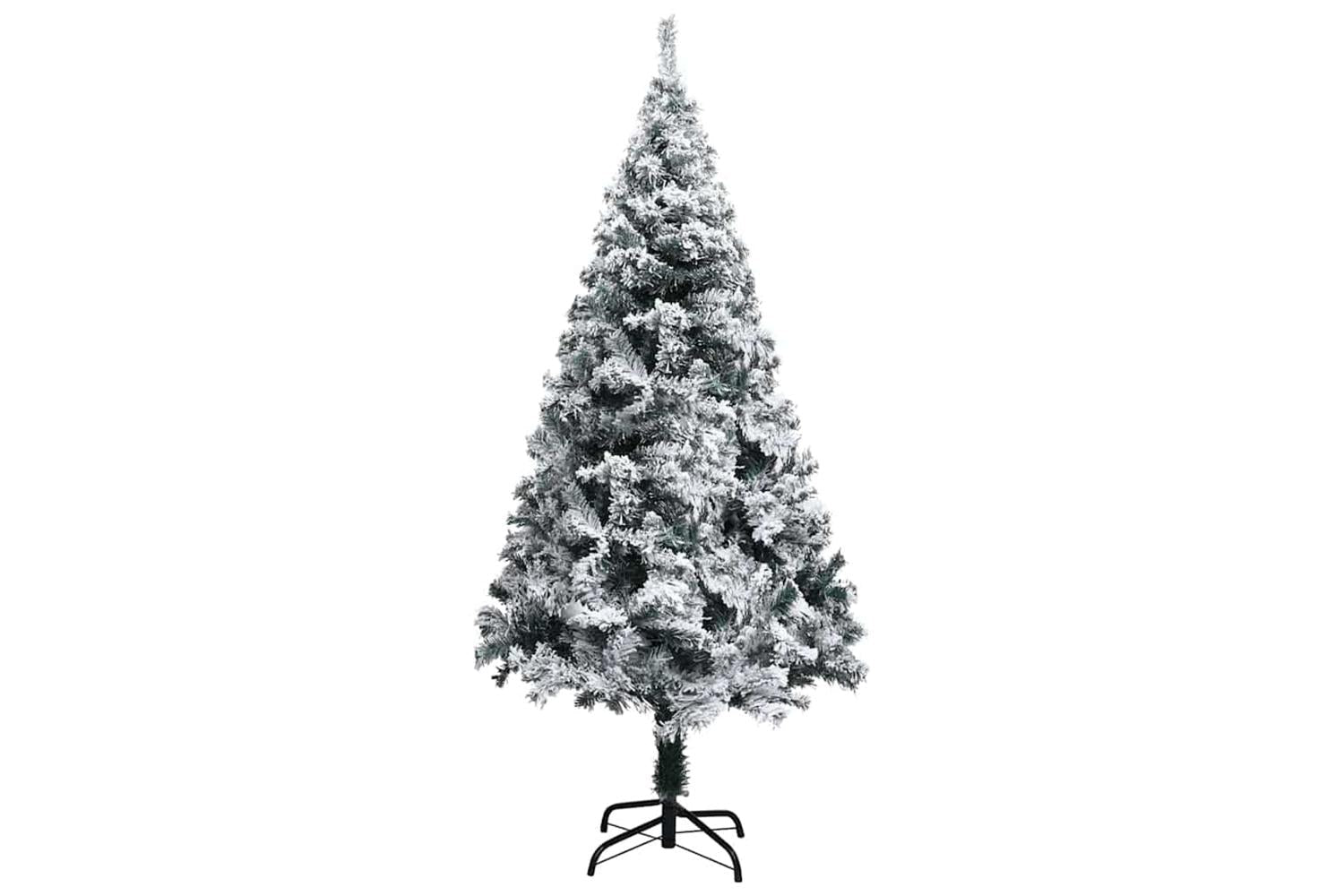 Vidaxl Artificial Christmas Tree With 150 Leds With Stand Green 120 Cm-5