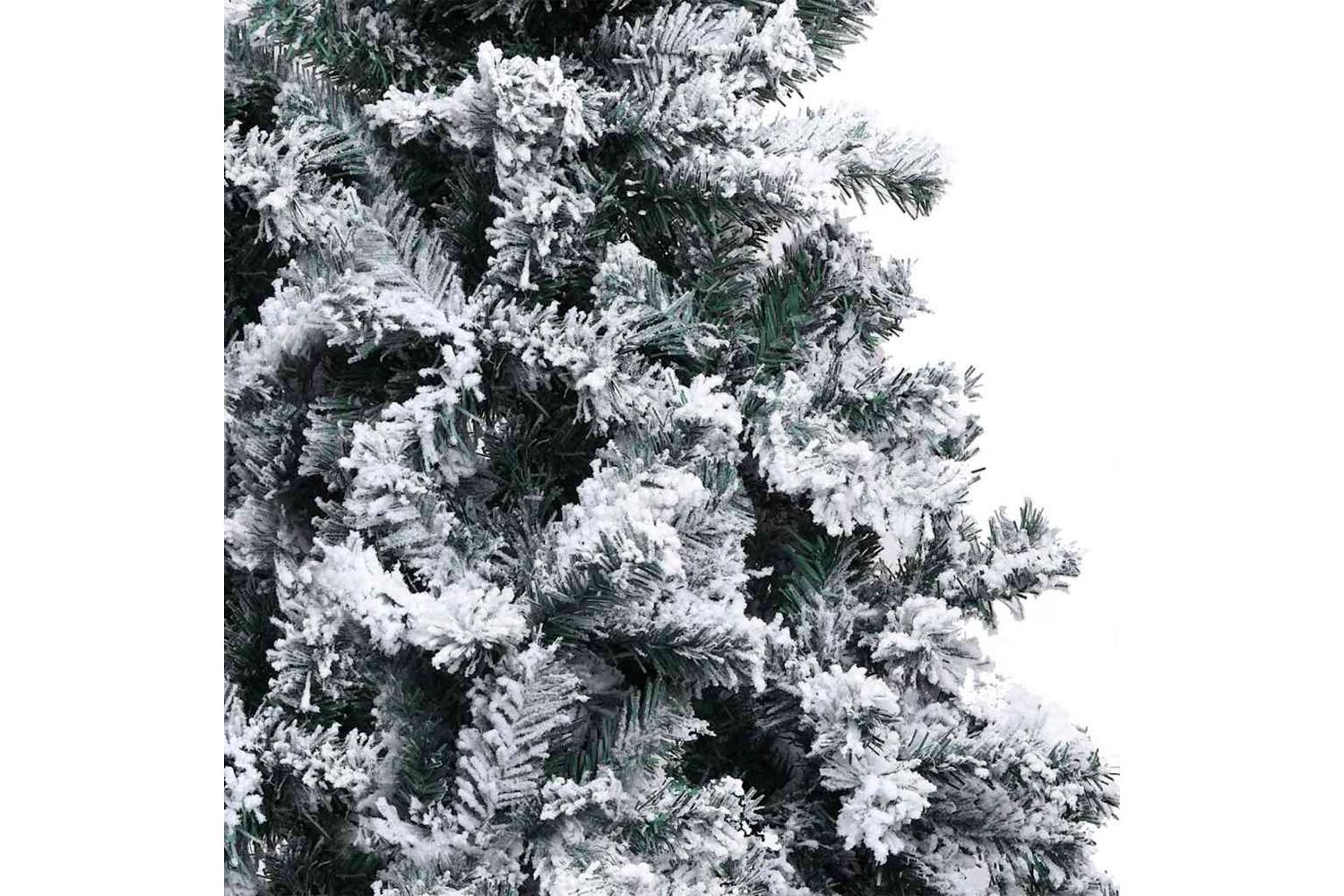 Vidaxl Artificial Christmas Tree With 150 Leds With Stand Green 150 Cm-10
