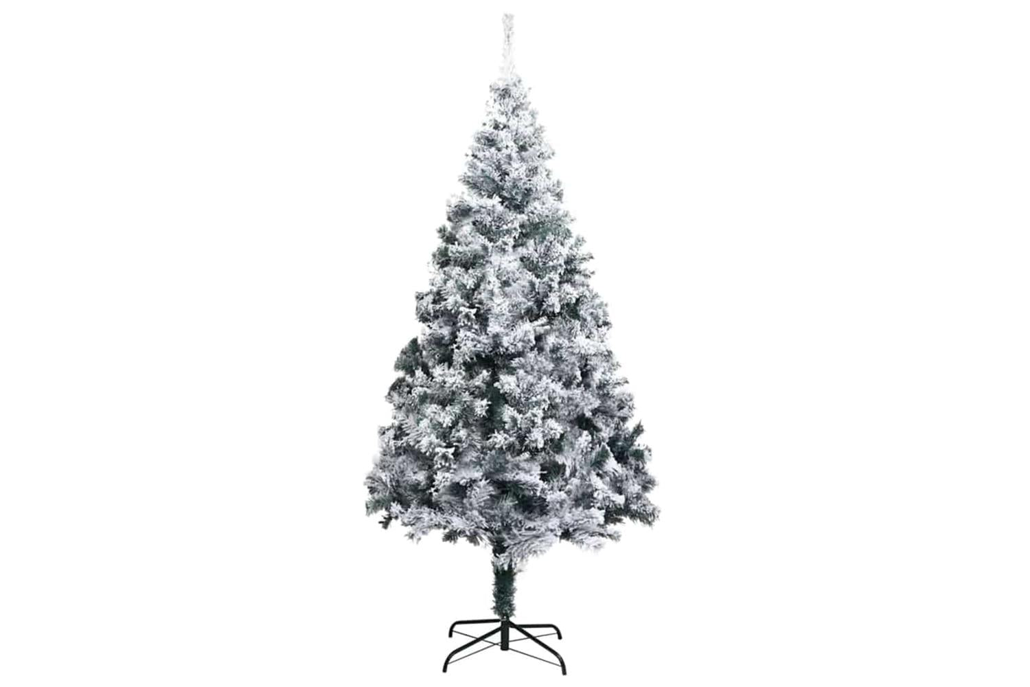 Vidaxl Artificial Christmas Tree With 300 Leds With Stand Green 180 Cm-3