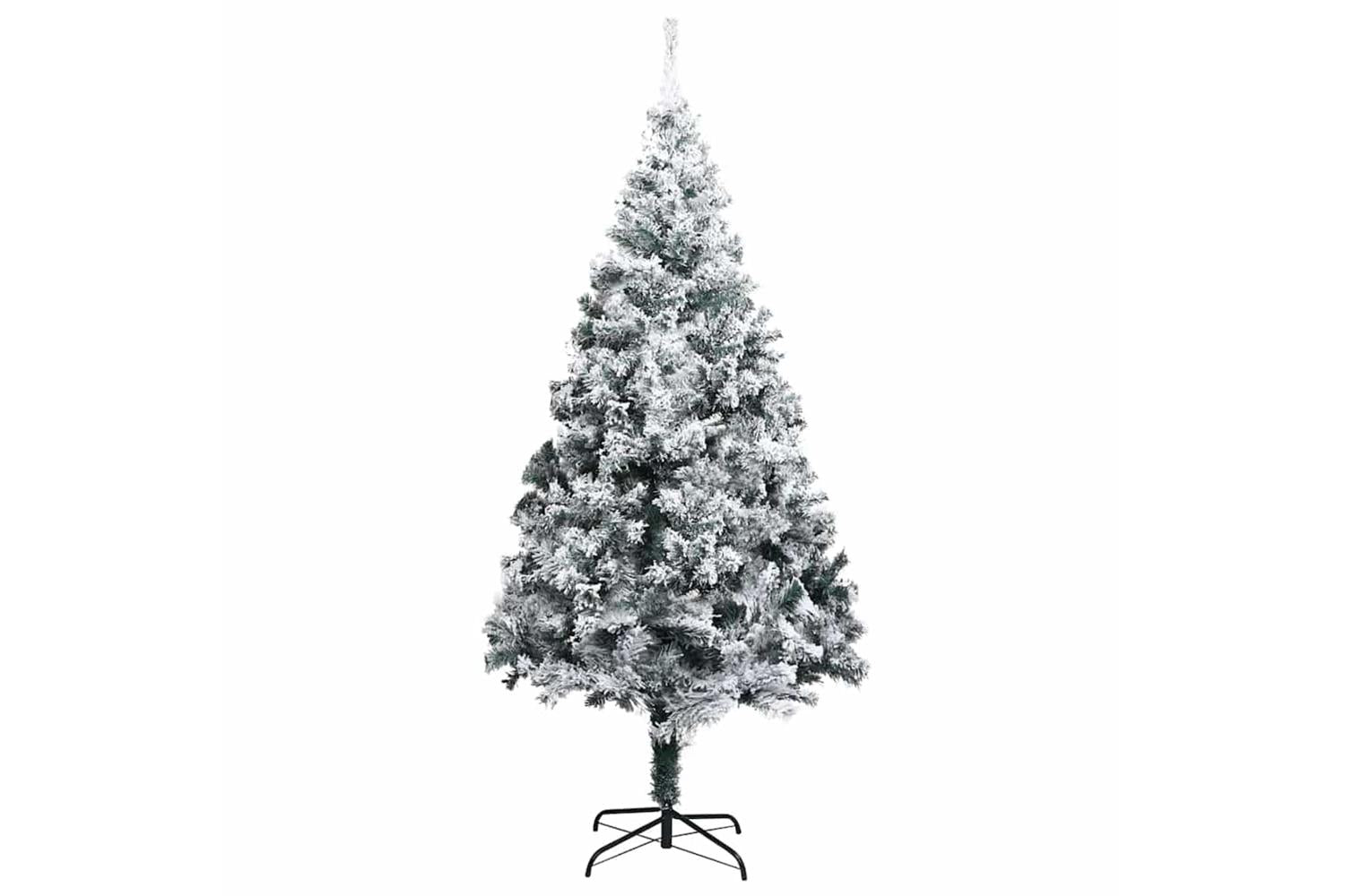 Vidaxl Artificial Christmas Tree With 300 Leds With Stand Green 180 Cm-5