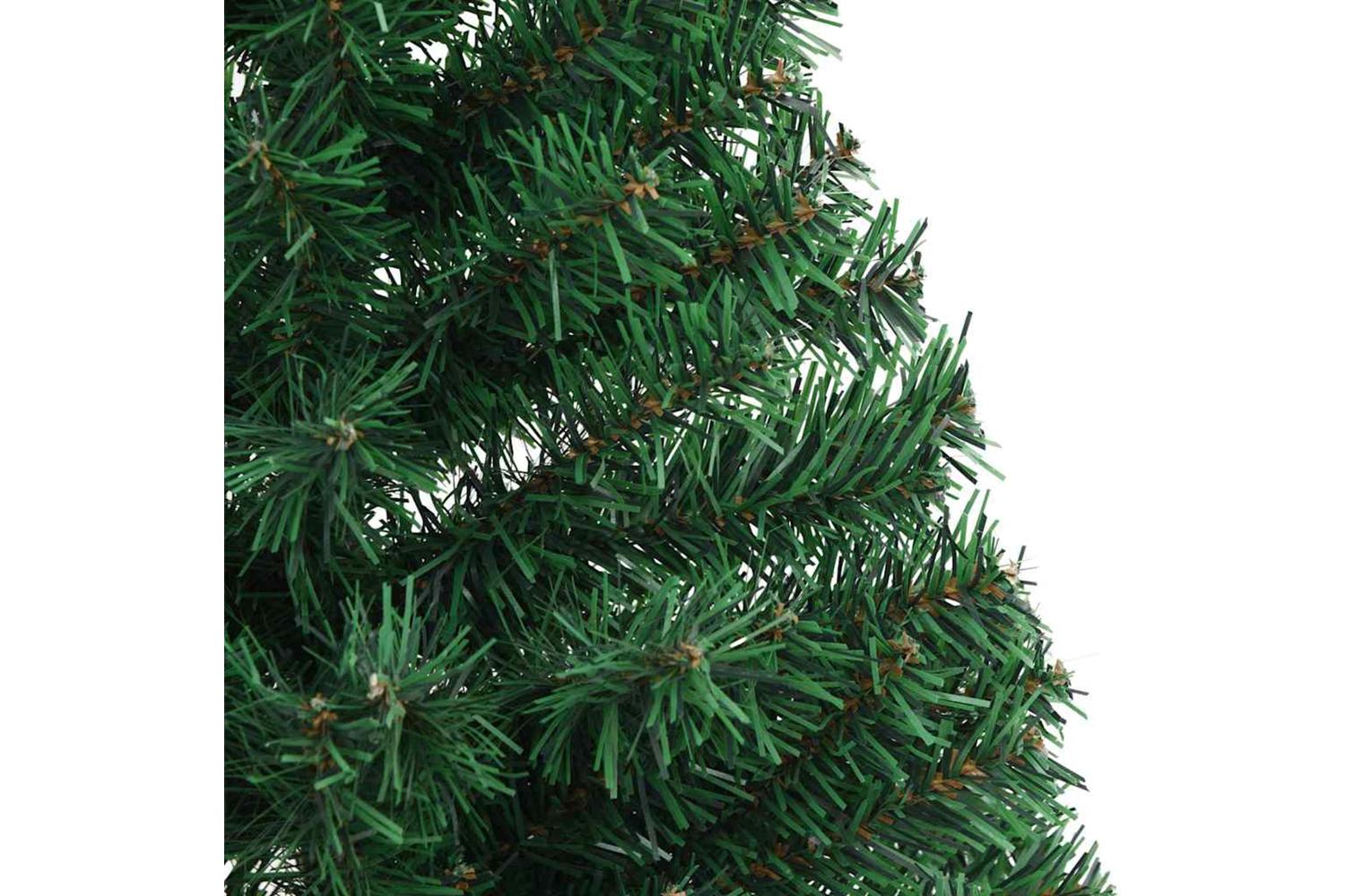 Vidaxl Artificial Pre-lit Christmas Tree Green 120 Cm Pvc-10