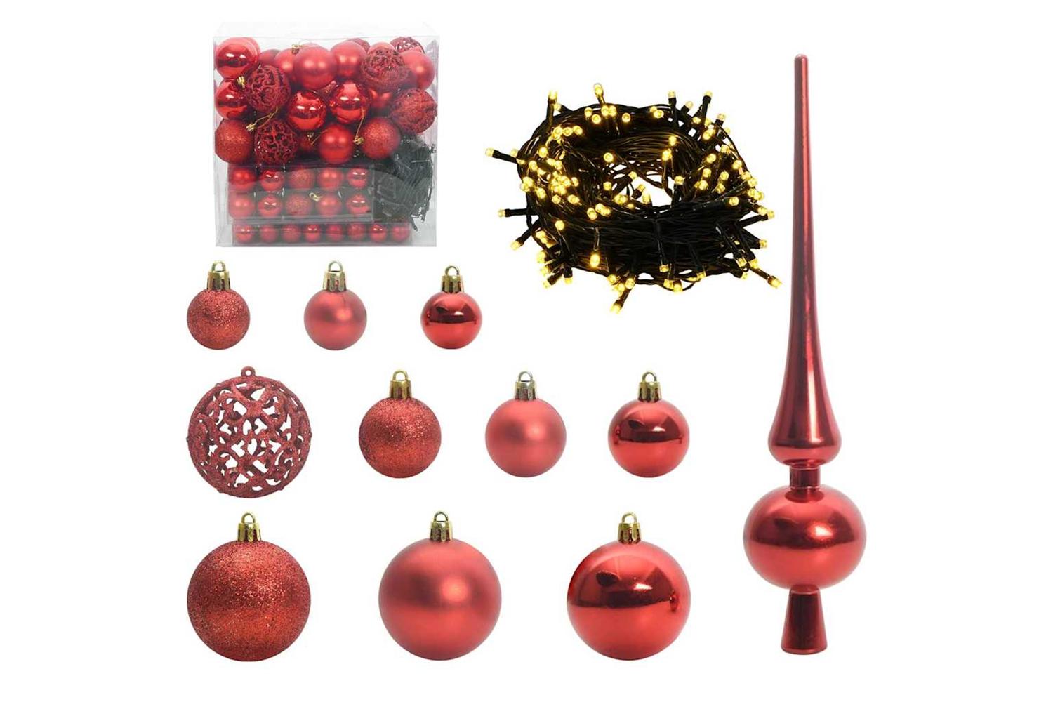 Vidaxl Corner Artificial Christmas Tree Green 180 Cm Pvc And Metal-6