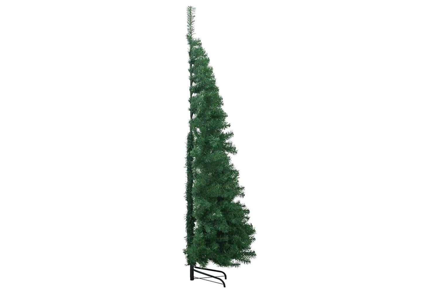 Vidaxl Corner Artificial Christmas Tree Green 180 Cm Pvc And Metal-10