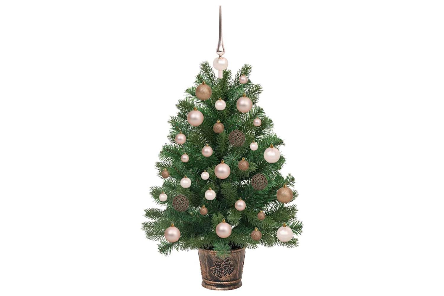 Vidaxl Artificial Christmas Tree With 150 Leds Green 95 Cm Pe And Pvc-4