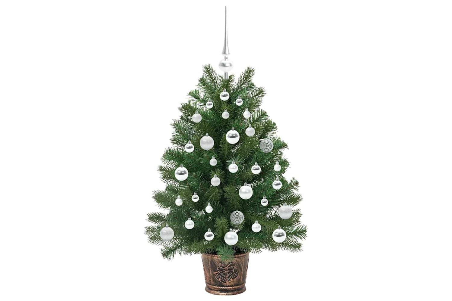 Vidaxl Artificial Christmas Tree With 150 Leds Green 95 Cm Pe And Pvc-4