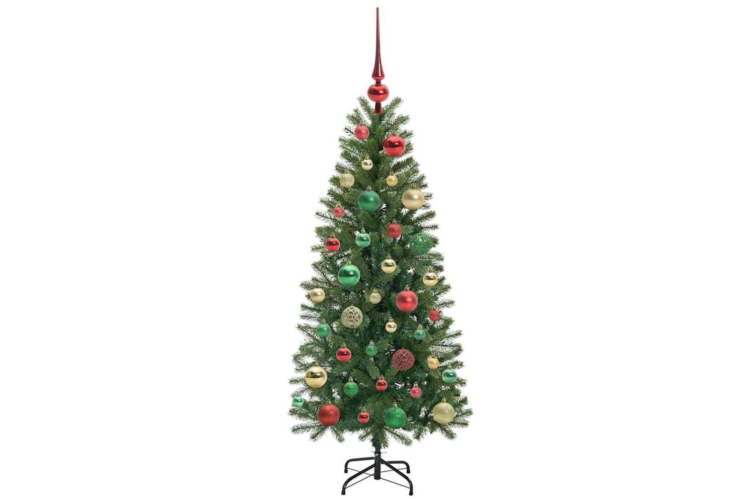 Vidaxl Artificial Christmas Tree With 150 Leds Green 120 Cm Pe And Pvc-6
