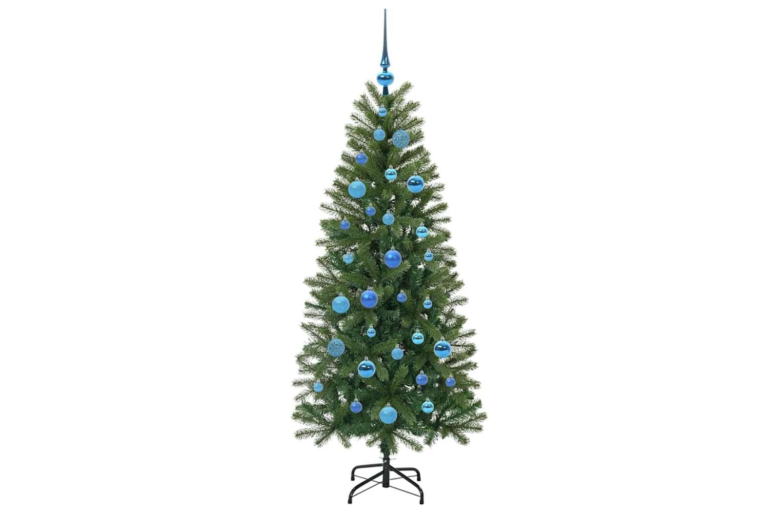Vidaxl Artificial Christmas Tree With 150 Leds Green 150 Cm Pe And Pvc-4