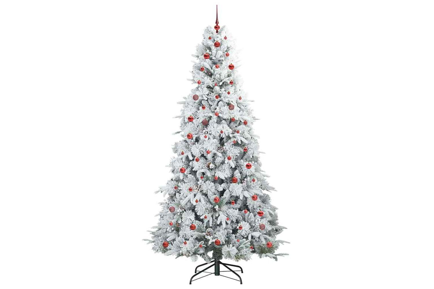 Vidaxl Artificial Hinged Christmas Tree Green 240 Cm Pe And Pvc-4
