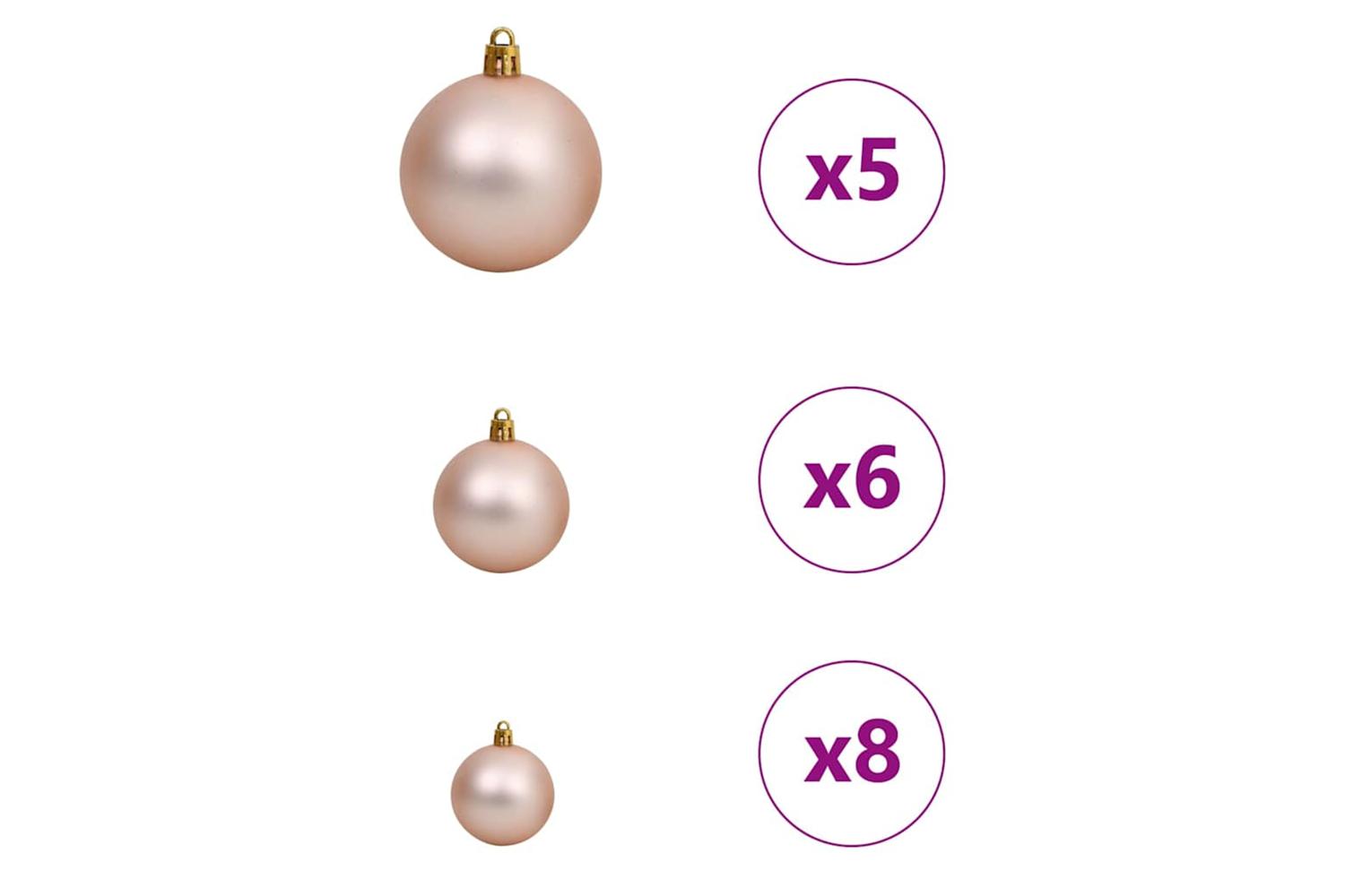 Vidaxl Artificial Christmas Tree With 150 Leds Green 120 Cm Pe And Pvc-9