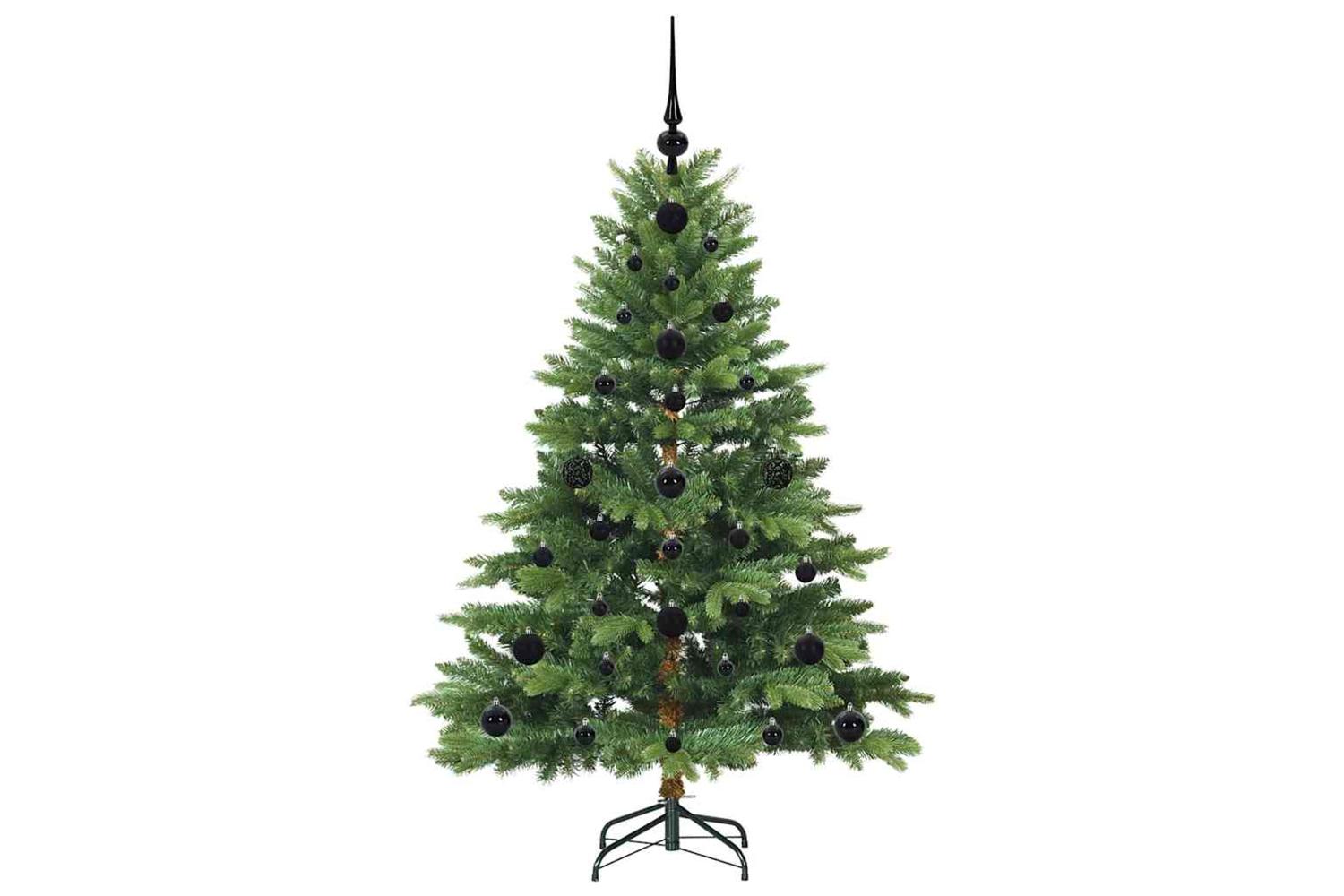 Vidaxl Artificial Christmas Tree With 150 Leds Green 120 Cm Pe And Pvc-4