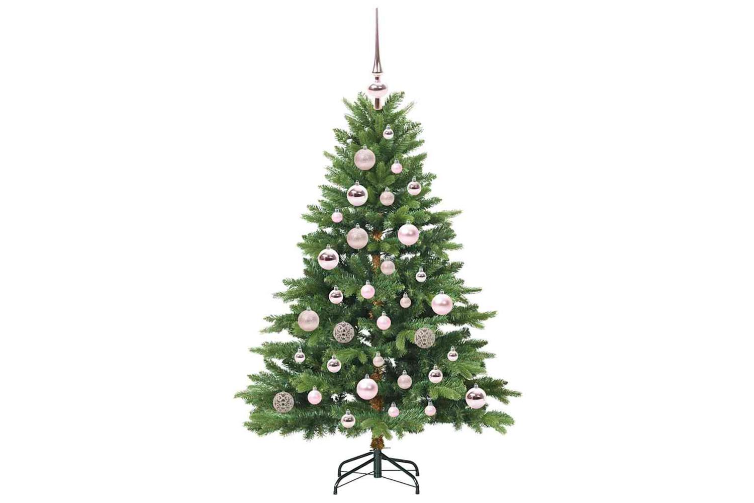 Vidaxl Artificial Christmas Tree With 150 Leds Green 120 Cm Pe And Pvc-4