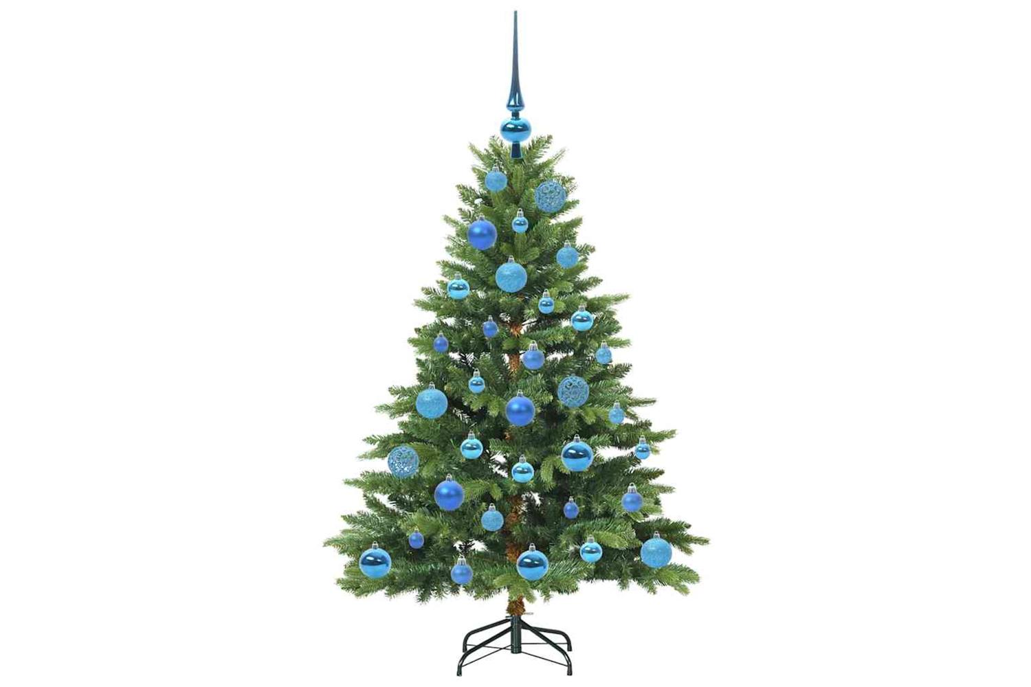 Vidaxl Artificial Christmas Tree With 150 Leds Green 120 Cm Pe And Pvc-4