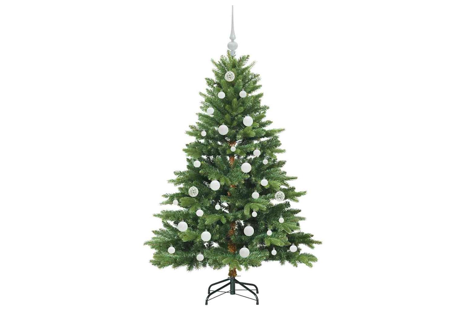 Vidaxl Artificial Christmas Tree With 150 Leds Green 150 Cm Pe And Pvc-4