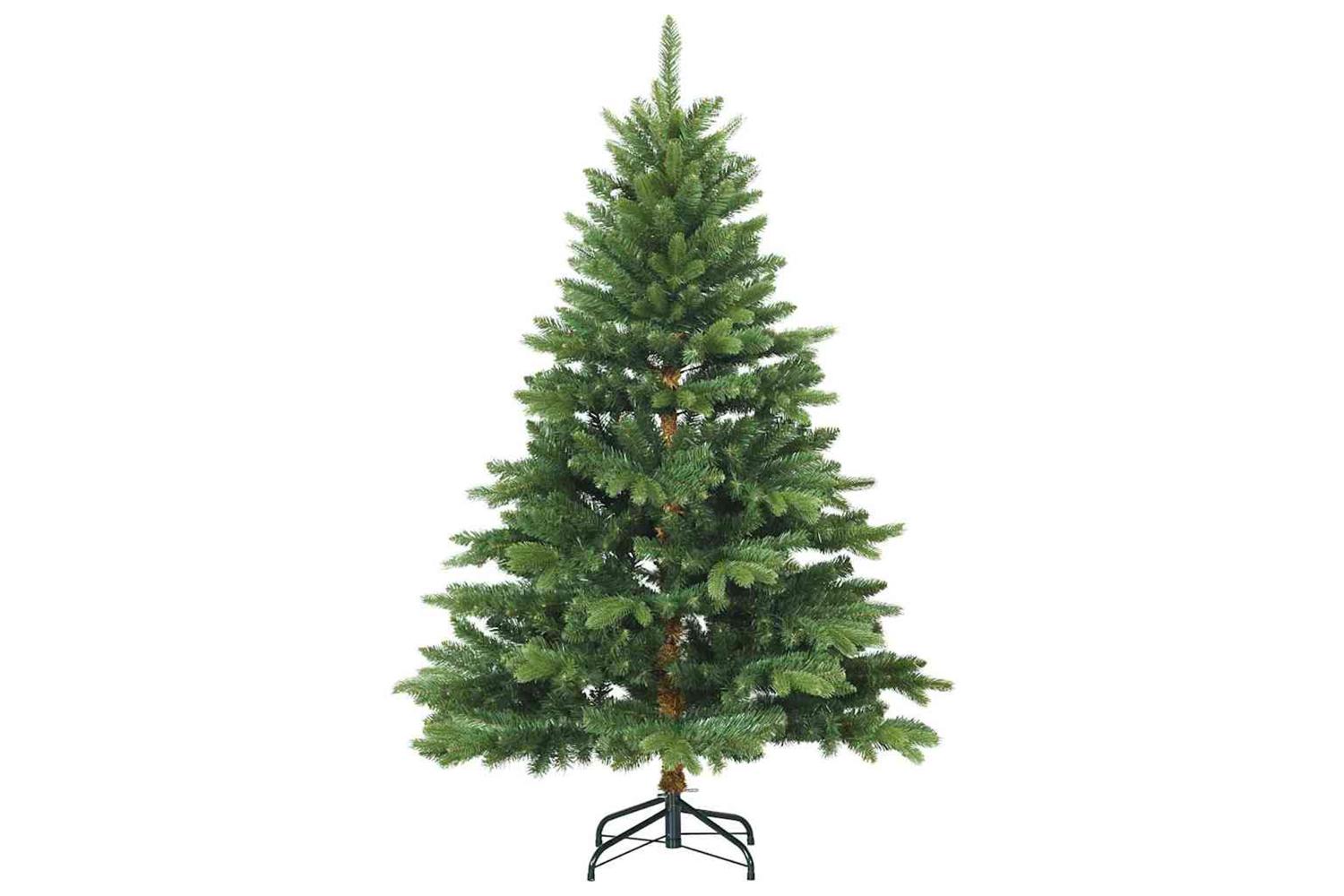 Vidaxl Artificial Christmas Tree With 150 Leds Green 150 Cm Pe And Pvc-5