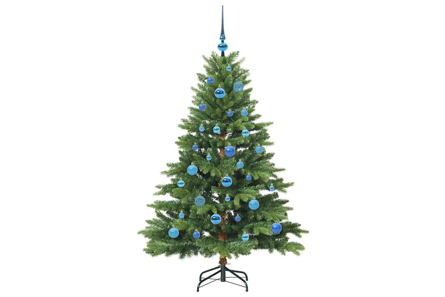 Vidaxl Artificial Christmas Tree With 150 Leds Green 150 Cm Pe And Pvc-4
