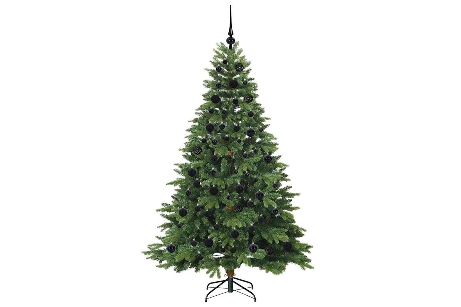 Vidaxl Artificial Christmas Tree With 300 Leds Green 180 Cm Pe And Pvc-4