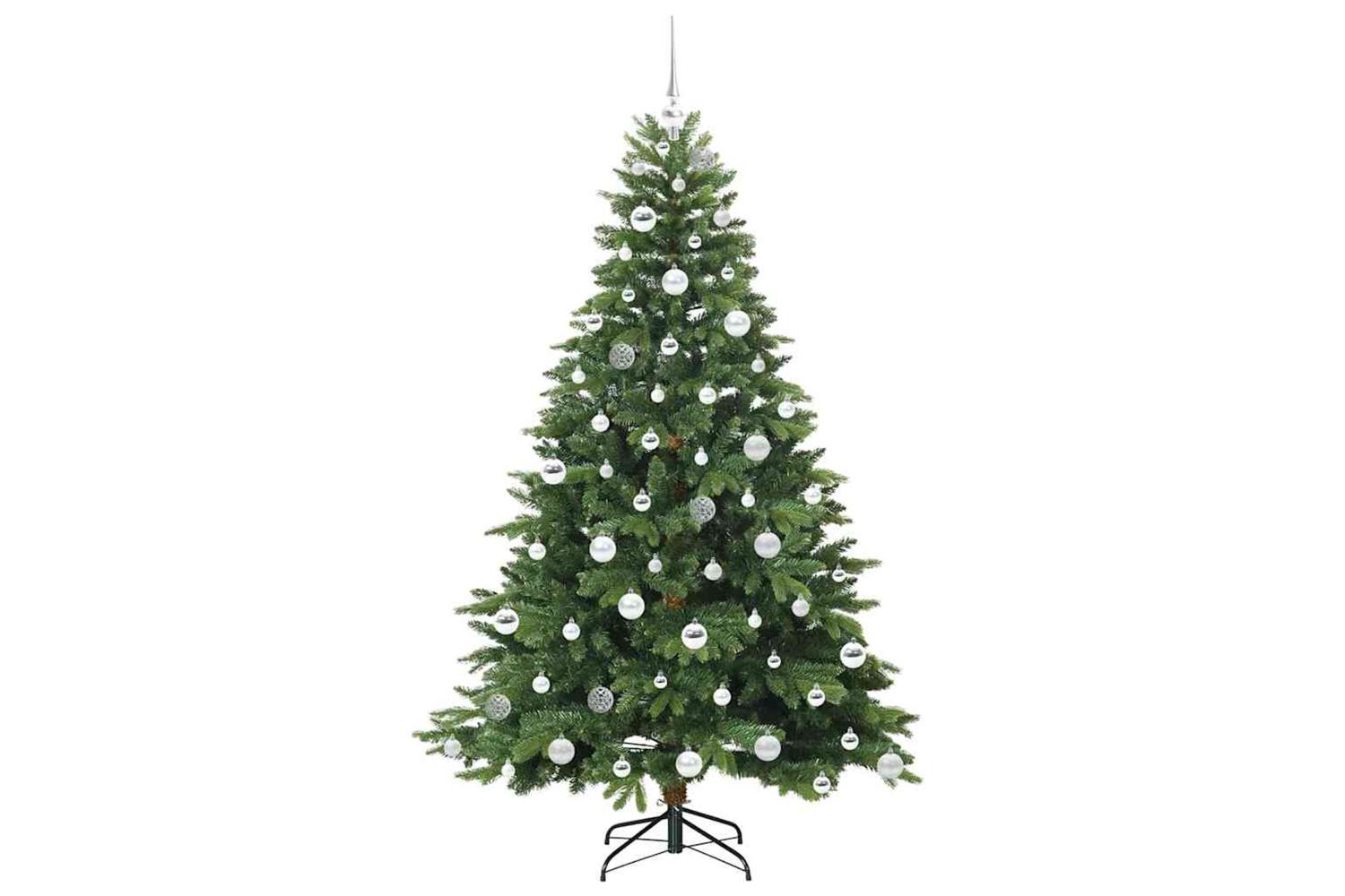 Vidaxl Artificial Christmas Tree With 300 Leds Green 180 Cm Pe And Pvc-4