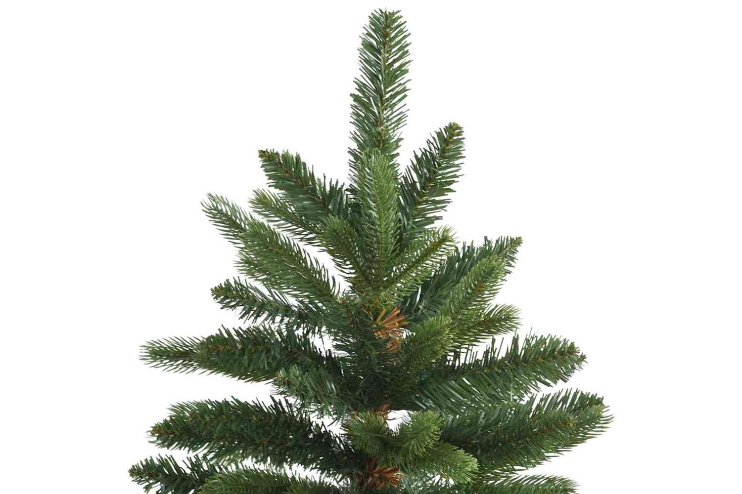 Vidaxl Artificial Christmas Tree With 300 Leds Green 210 Cm Pe And Pvc-10