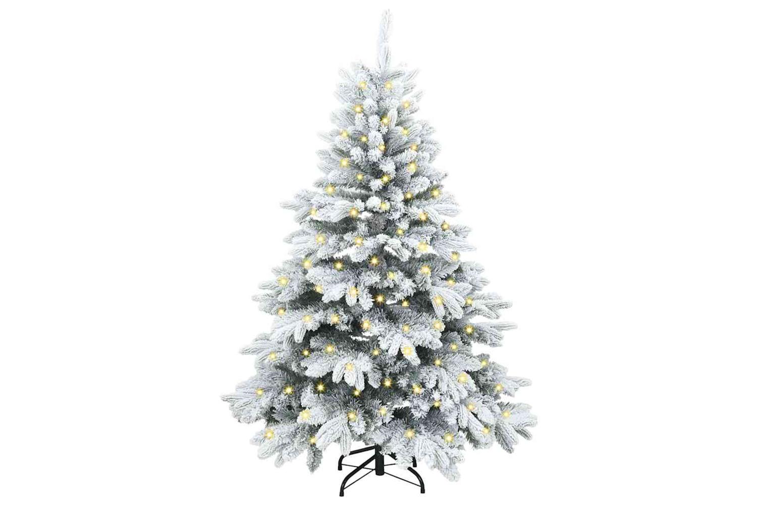 Vidaxl Artificial Christmas Tree With 150 Leds Green 150 Cm Pe And Pvc-3