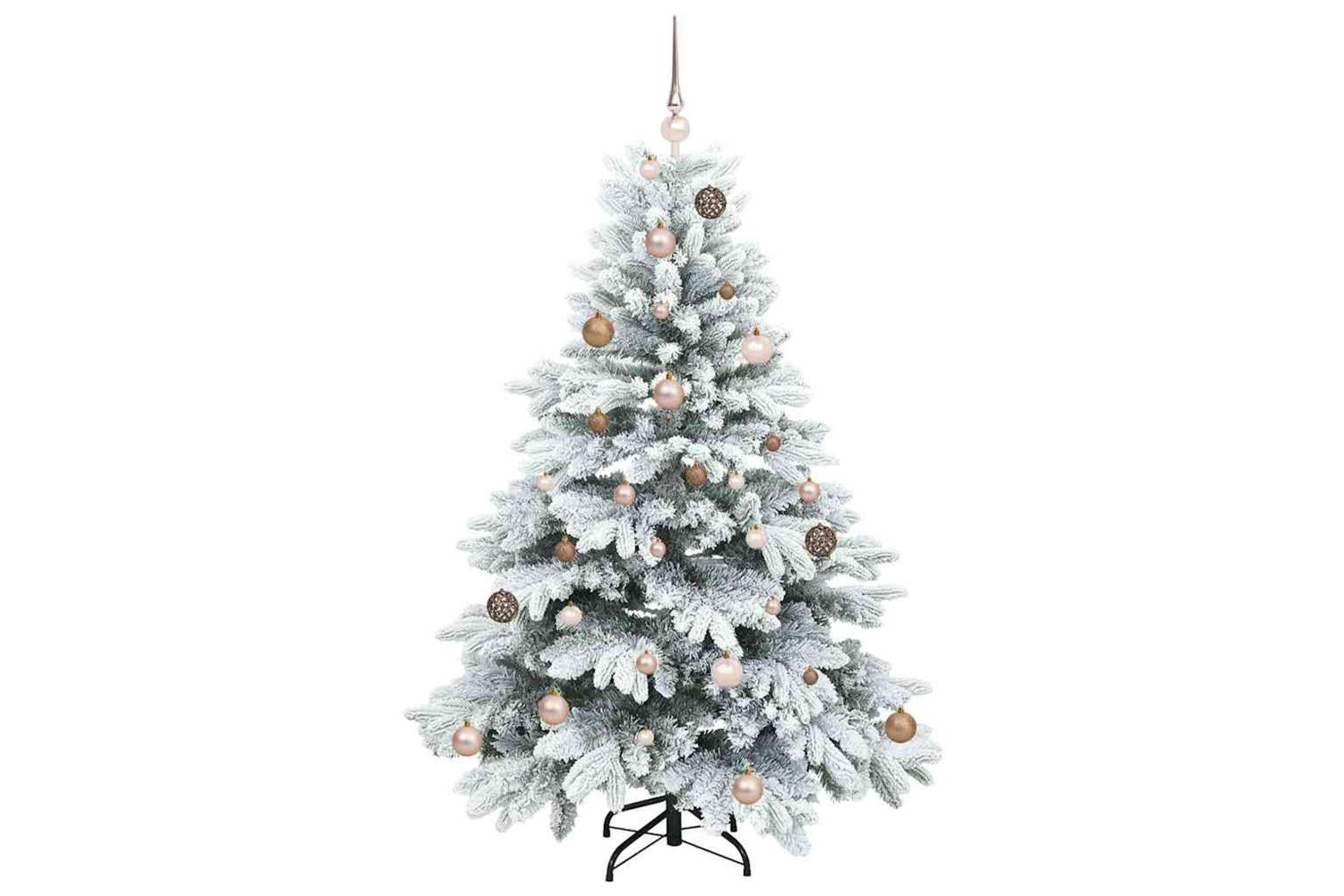 Vidaxl Artificial Christmas Tree With 150 Leds Green 150 Cm Pe And Pvc-3