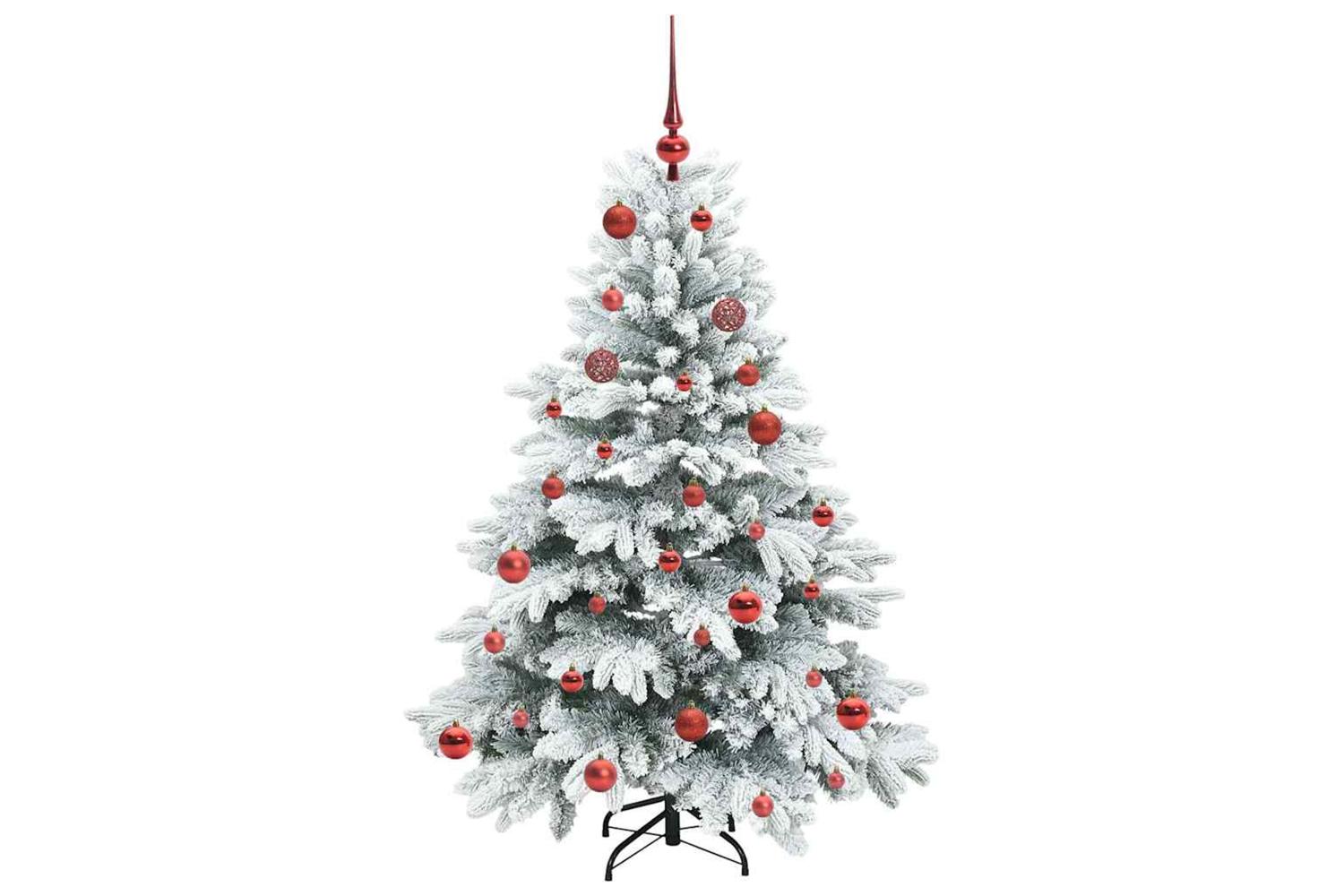 Vidaxl Artificial Christmas Tree With 150 Leds Green 150 Cm Pe And Pvc-4