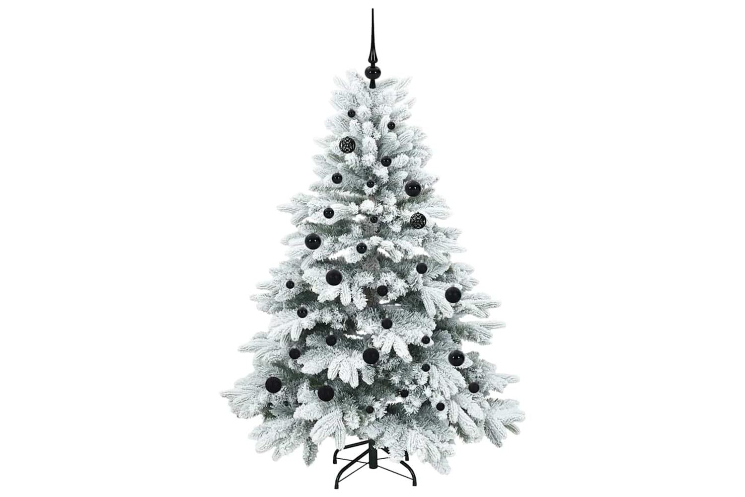 Vidaxl Artificial Christmas Tree With 150 Leds Green 150 Cm Pe And Pvc-4