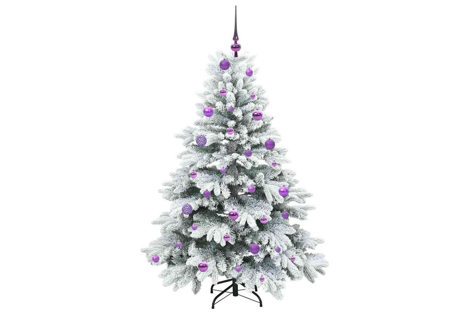 Vidaxl Artificial Christmas Tree With 150 Leds Green 150 Cm Pe And Pvc-4