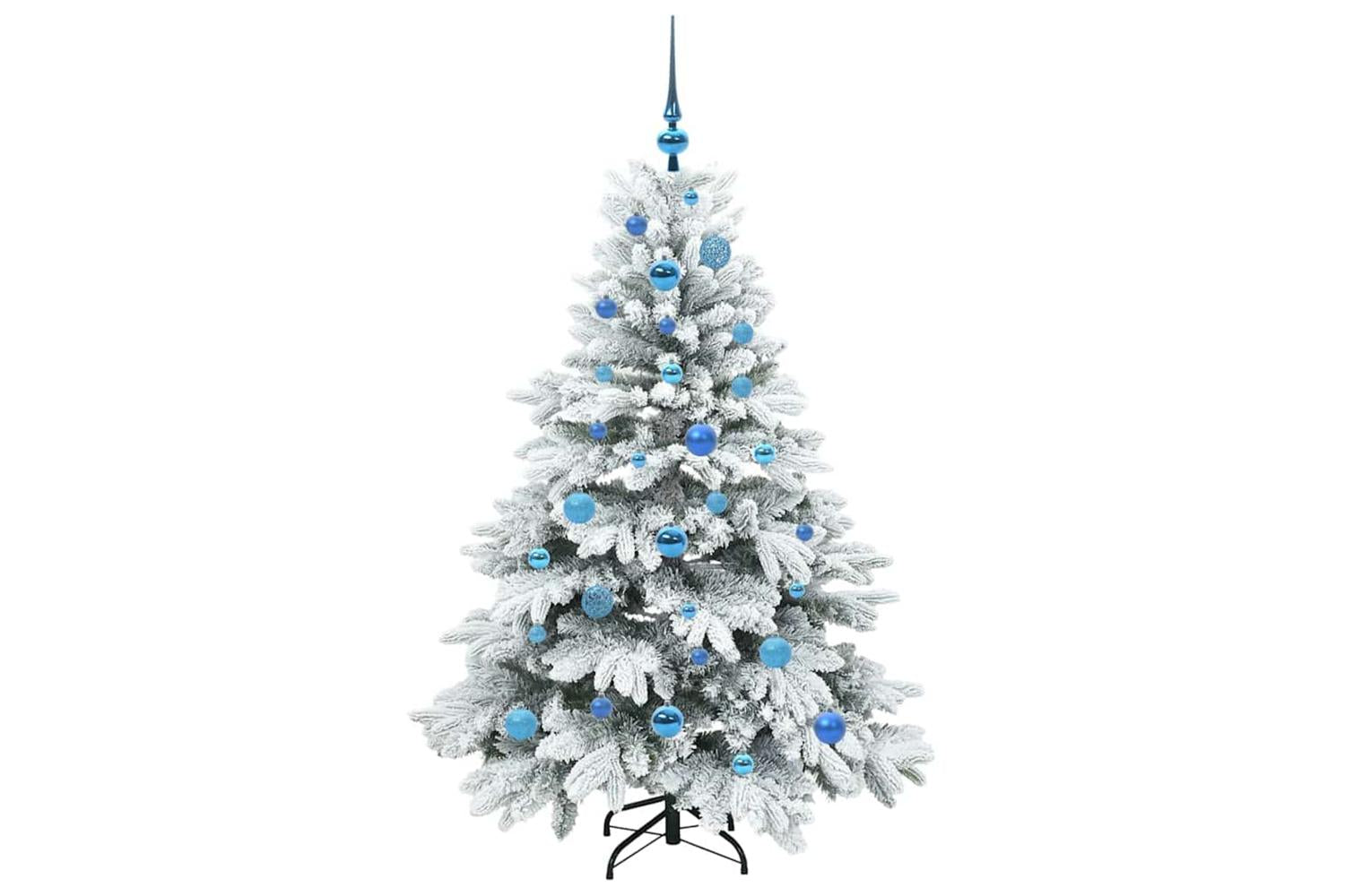 Vidaxl Artificial Christmas Tree With 150 Leds Green 150 Cm Pe And Pvc-4