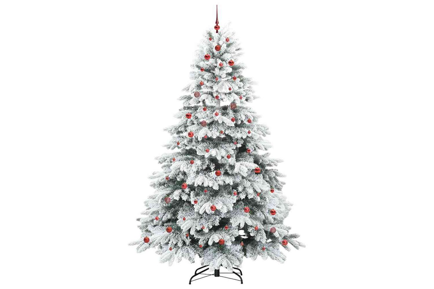 Vidaxl Artificial Christmas Tree With 300 Leds Green 240 Cm Pe And Pvc-4