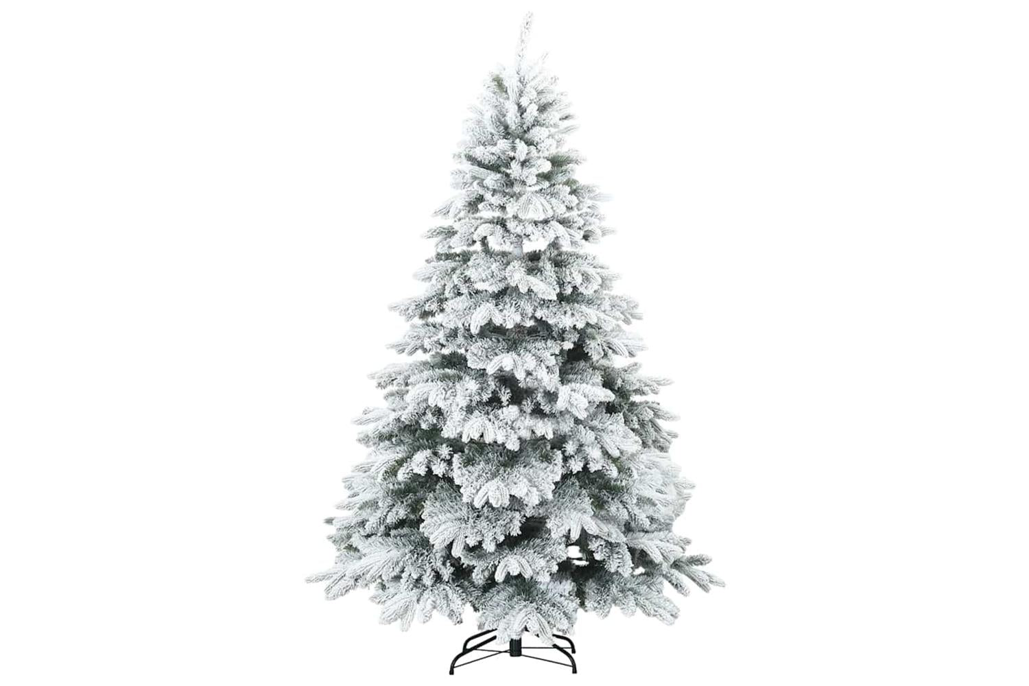 Vidaxl Artificial Christmas Tree With 300 Leds Green 240 Cm Pe And Pvc-5