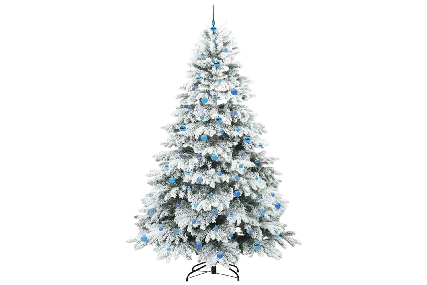 Vidaxl Artificial Christmas Tree With 300 Leds Green 240 Cm Pe And Pvc-4