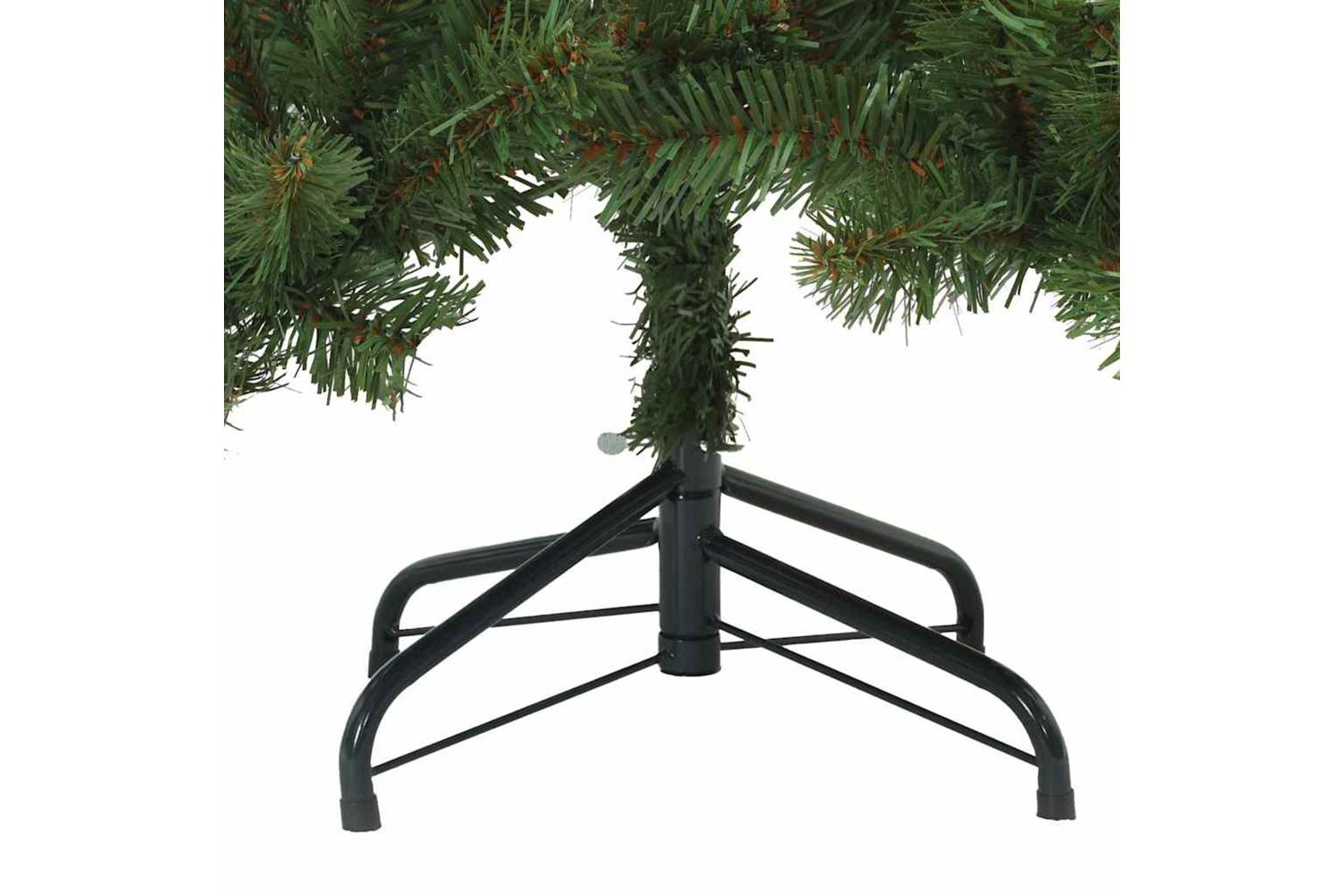 Vidaxl Artificial Hinged Christmas Tree With 150 Leds 150 Cm Pvc-8