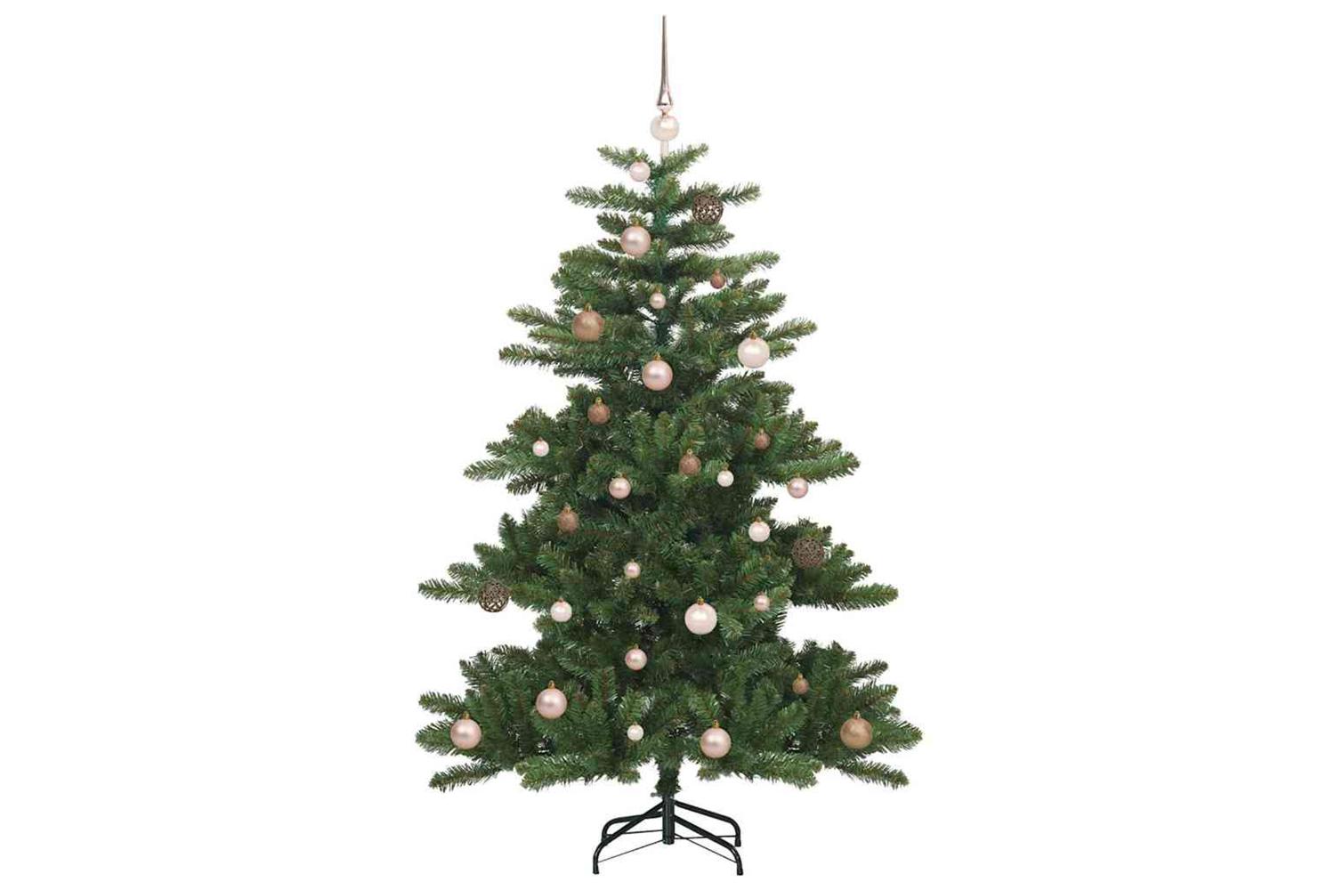 Vidaxl Artificial Hinged Christmas Tree With 150 Leds 150 Cm Pvc-4