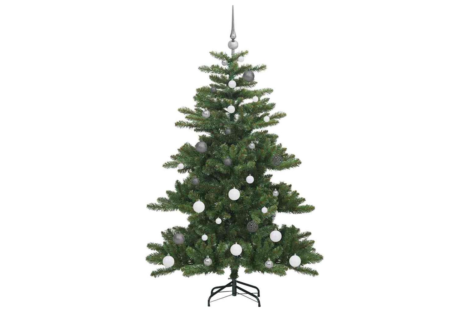 Vidaxl Artificial Hinged Christmas Tree With 150 Leds 150 Cm Pvc-4
