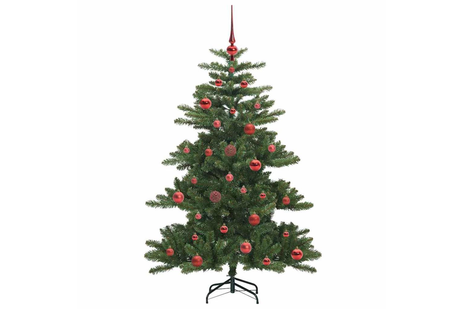 Vidaxl Artificial Hinged Christmas Tree With 150 Leds 150 Cm Pvc-4