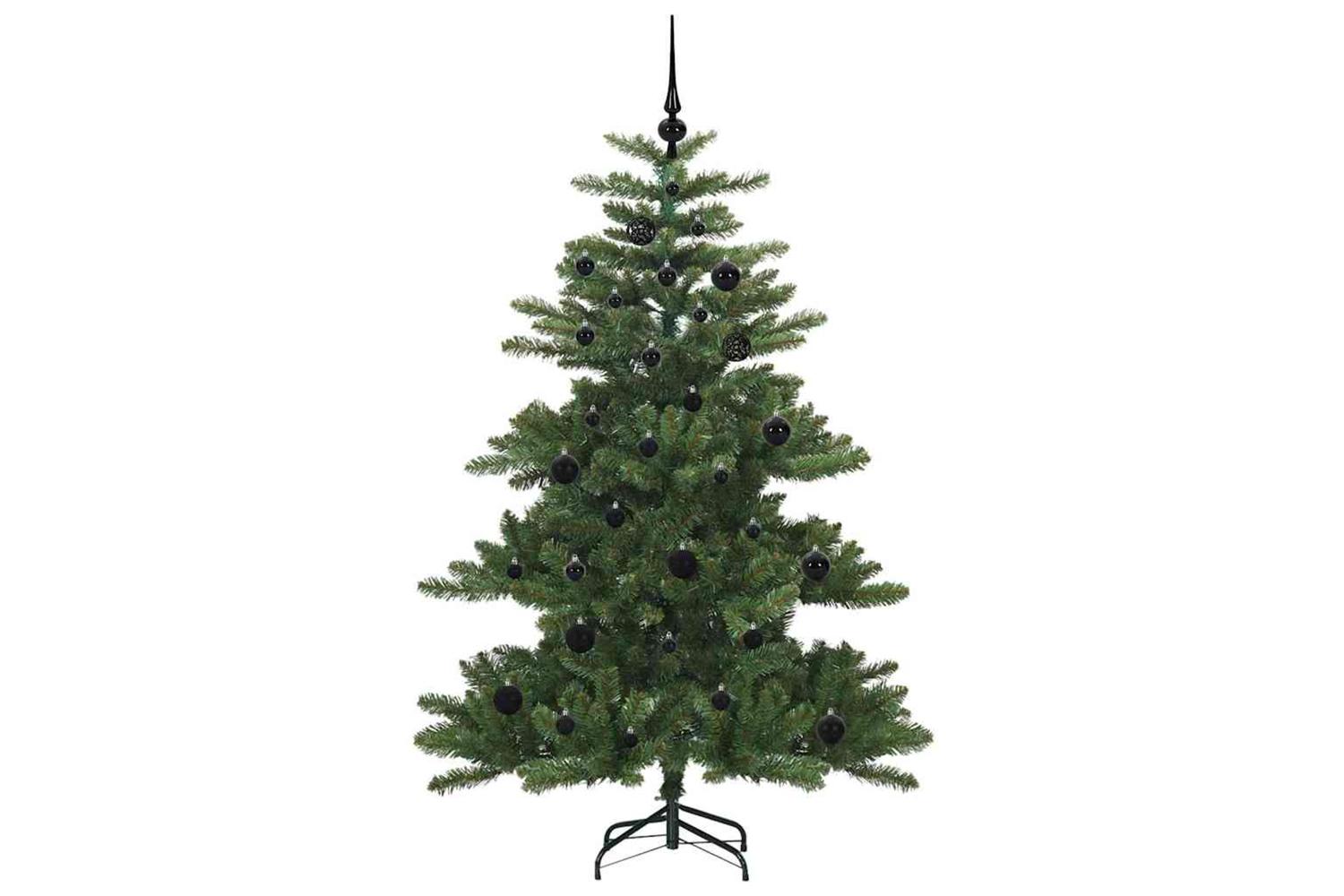 Vidaxl Artificial Hinged Christmas Tree With 150 Leds 150 Cm Pvc-4