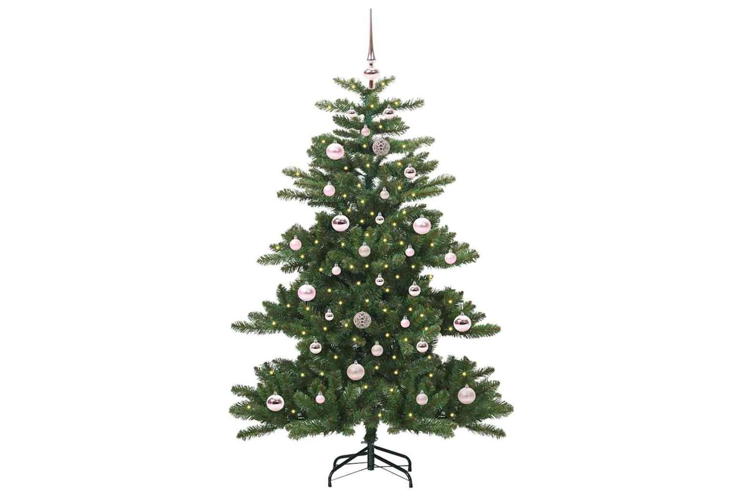Vidaxl Artificial Hinged Christmas Tree With 150 Leds 150 Cm Pvc-2