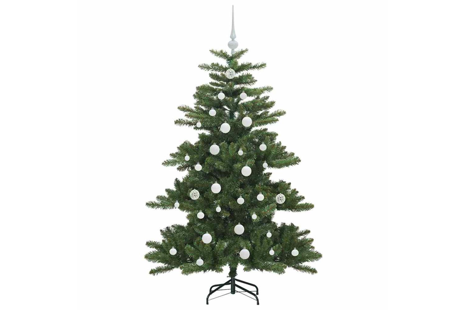 Vidaxl Artificial Hinged Christmas Tree With 150 Leds 150 Cm Pvc-4