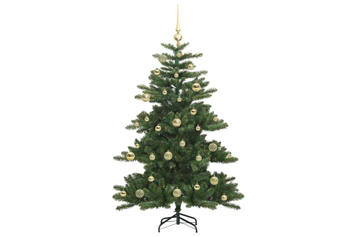 Vidaxl Artificial Hinged Christmas Tree With 150 Leds 150 Cm Pvc-4