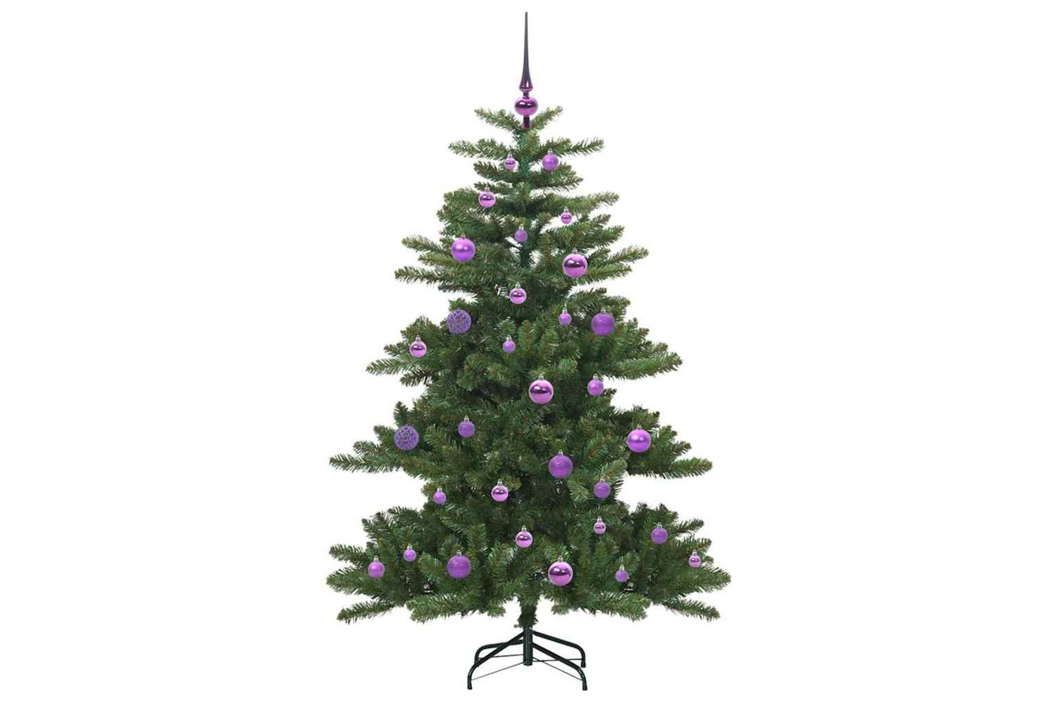 Vidaxl Artificial Hinged Christmas Tree With 150 Leds 150 Cm Pvc-4