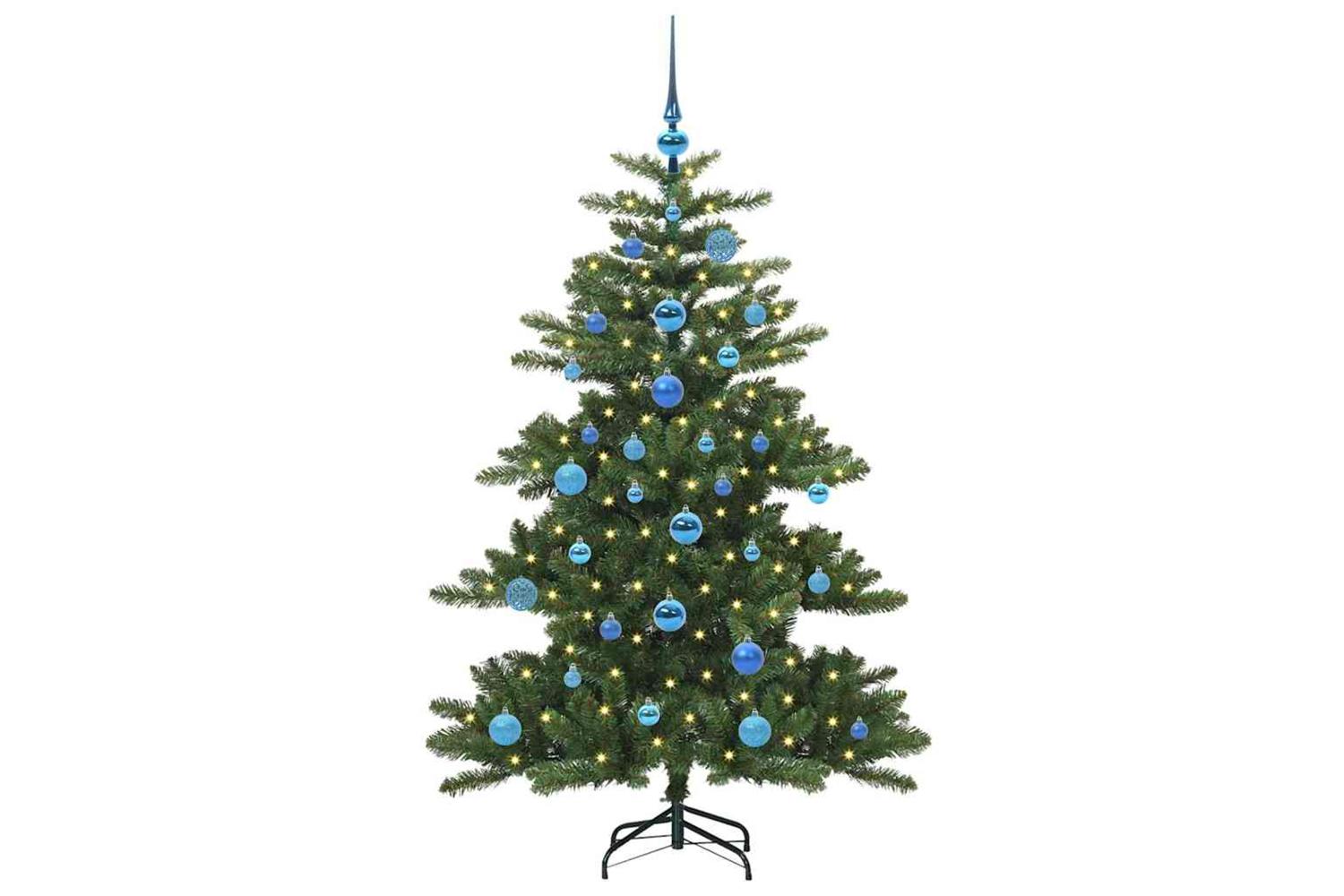 Vidaxl Artificial Hinged Christmas Tree With 150 Leds 150 Cm Pvc-3